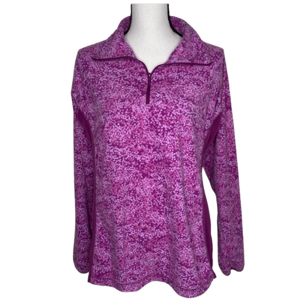 Colombia 1/4 Zip Fleece Pullover Athletic Sweatshirt Size XL